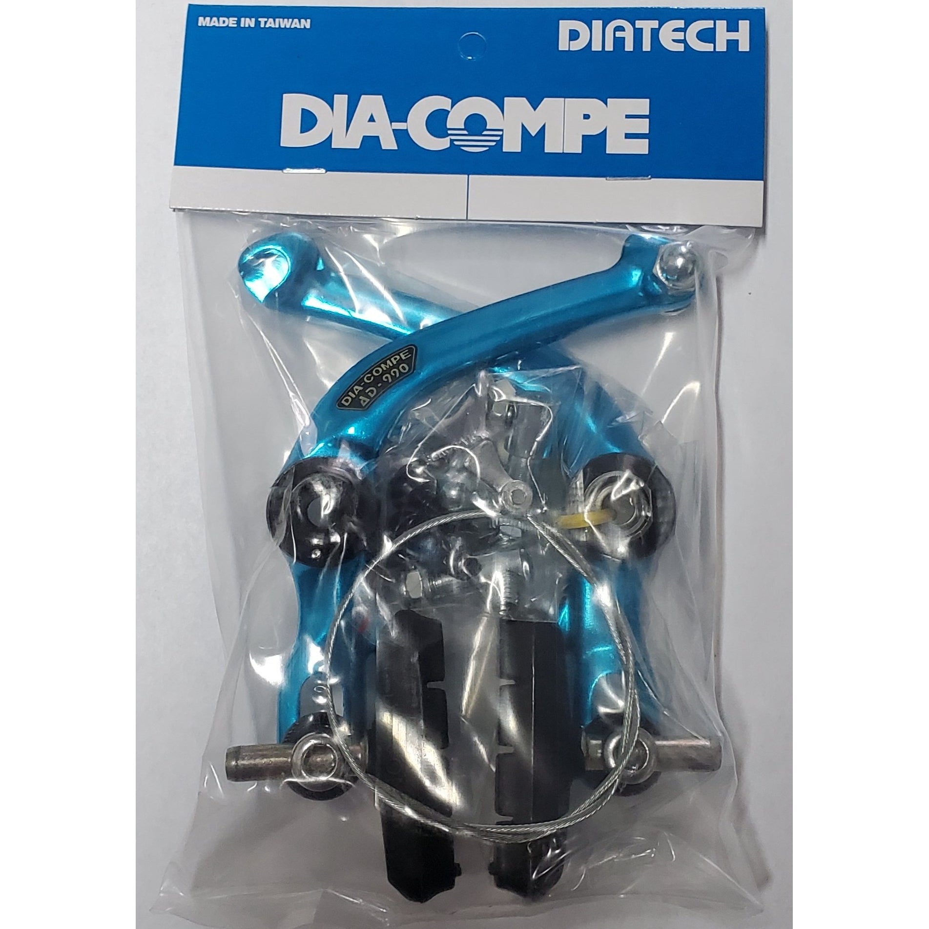 Dia-Compe AD-990 BMX U-Brake - w/ FS-990 conversion - Front or Rear - Blue