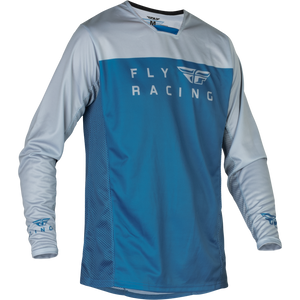 Fly Radium BMX Jersey - Adult Small (S) - Slate Blue / Gray
