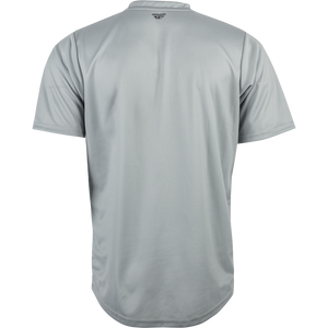 Fly Action Short-Sleeved MTB Jersey - Adult XX-Large (2XL) - Light Gray