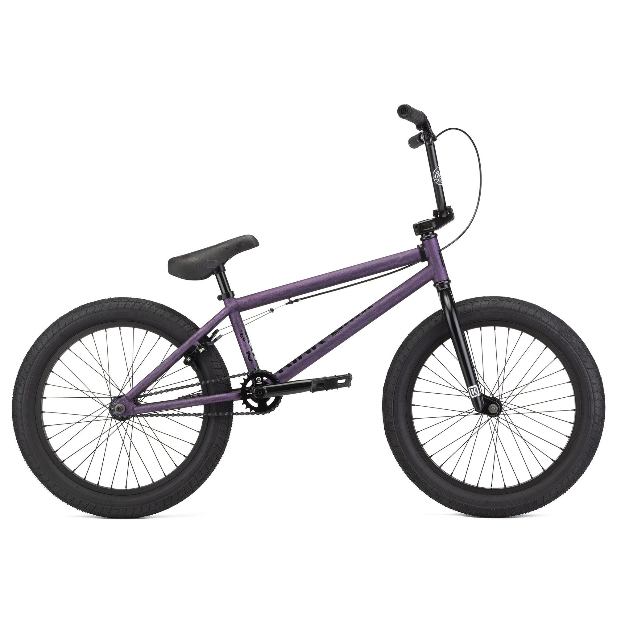 2023 Kink Curb 20" Complete BMX Bike - 20"TT - Matte Mica Purple