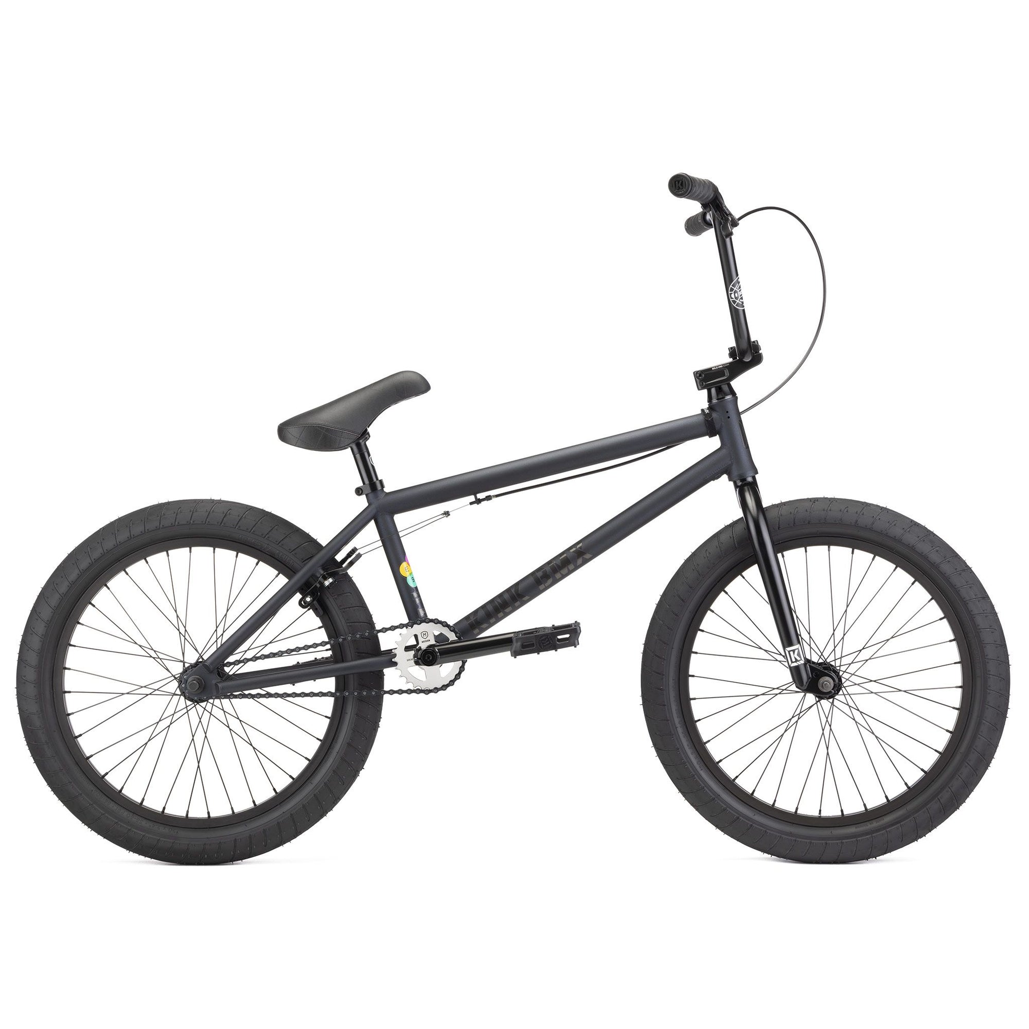 Kink Gap - 20" Complete BMX Bike - 20.5"TT - Matte Raven Blue