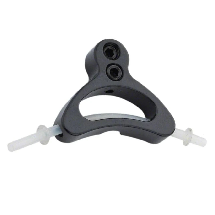 Triangle Aluminum Cable Hanger - Black
