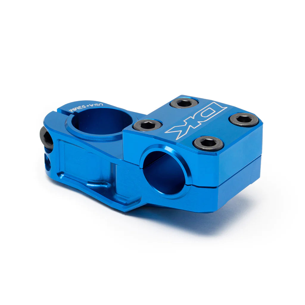 DK BMX Phase Stem - Threadless - 48mm - Top Load - Blue - USA Made