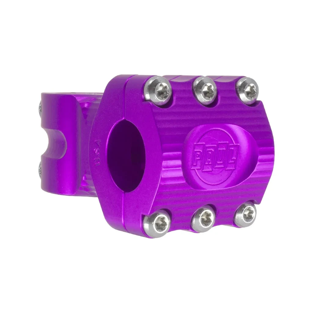 Paul 7/8" Boxcar Frontload Threadless Stem - Purple - 35mm - USA Made