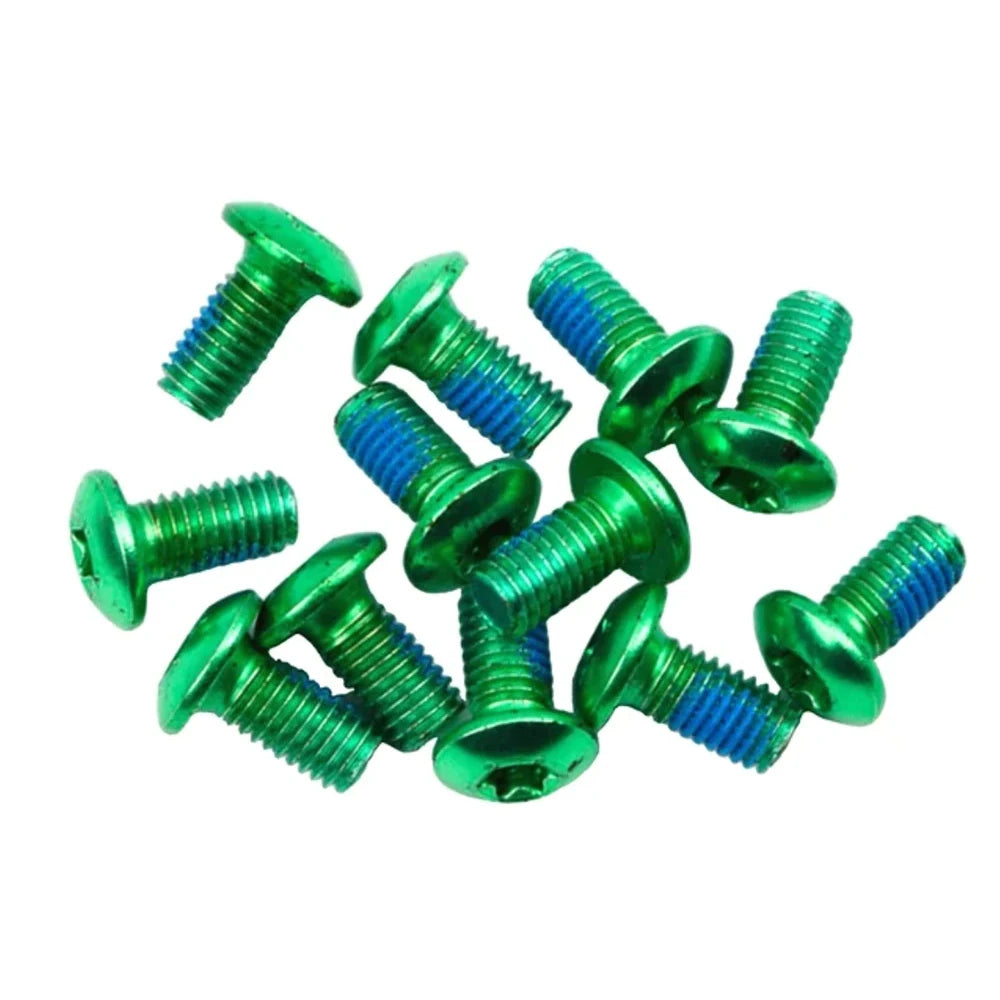 Miles Wide Disc Rotor Bolts - 12 Pack - Green