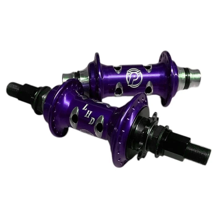 Profile Limited Edition Cat's Eye Mini Cassette Hubset - 9t LHD - 3/8" F / 14mm R - Purple - USA Made