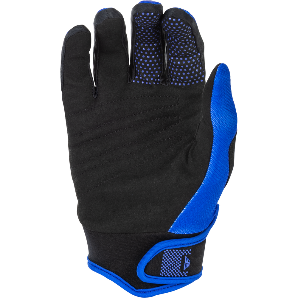 Fly F-16 BMX Gloves - Size 5 / Youth Medium - Blue / White
