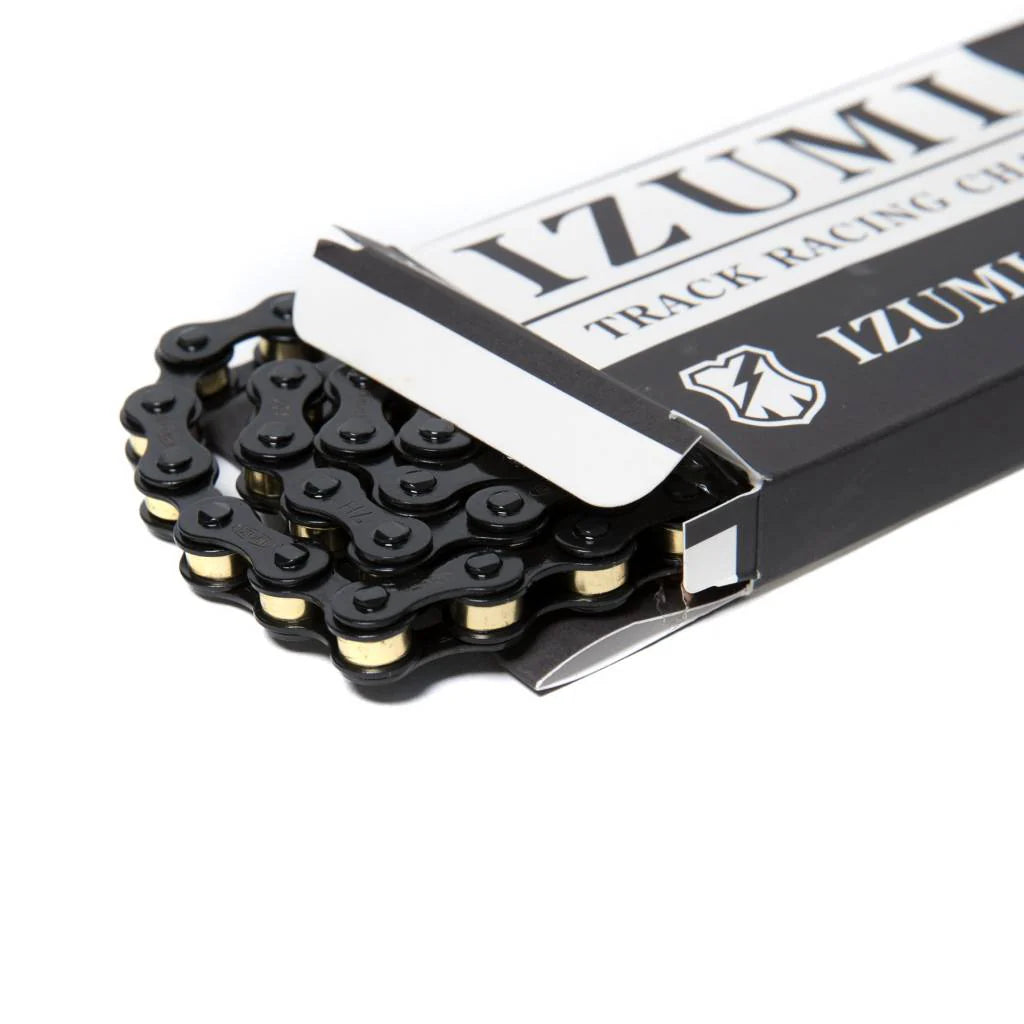 Izumi track racing chain on a white background