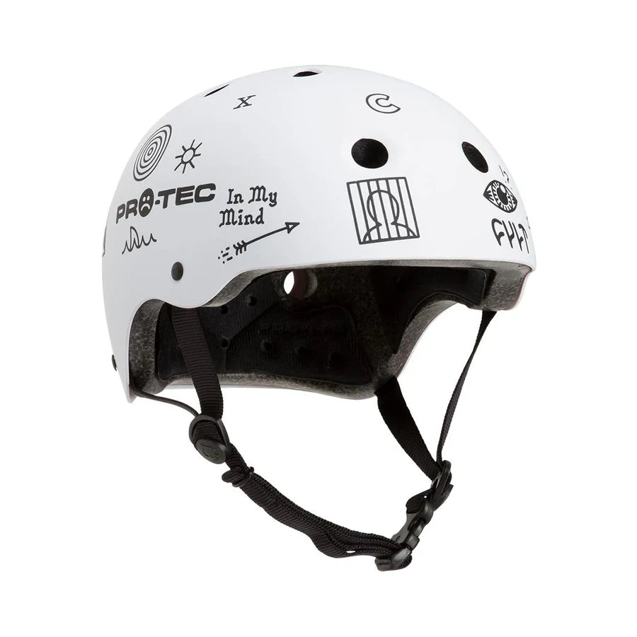 Pro-Tec / Cult Classic Certified Skate Helmet - X-Small 52-54cm - White