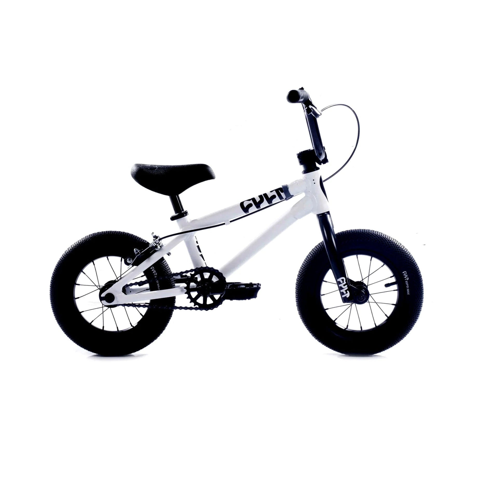 Cult Juvenile 12" Complete BMX Bike - 13.25"TT - White