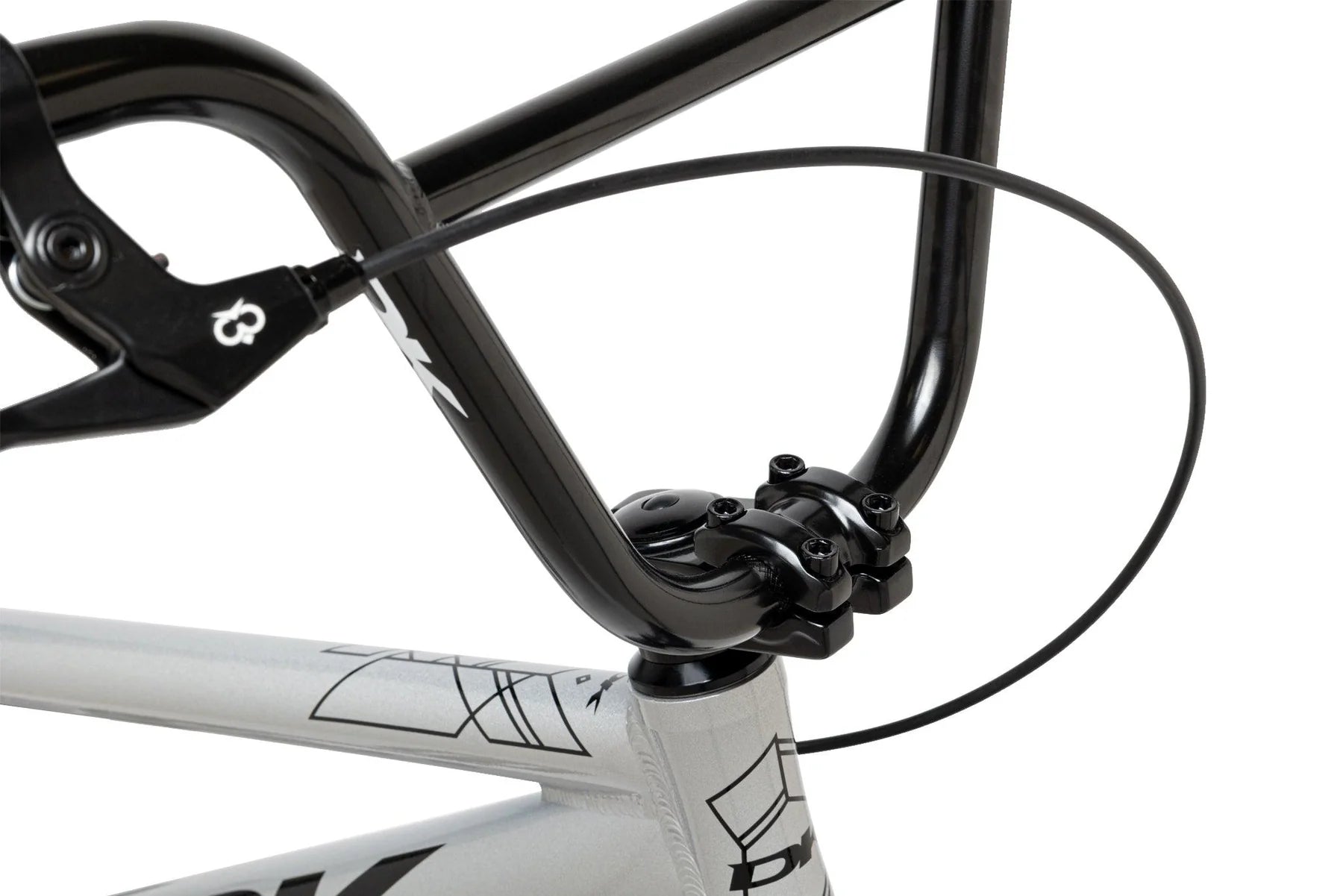 DK Sprinter Pro 20" Complete BMX Race Bike - 20.5"TT - Silver Flake