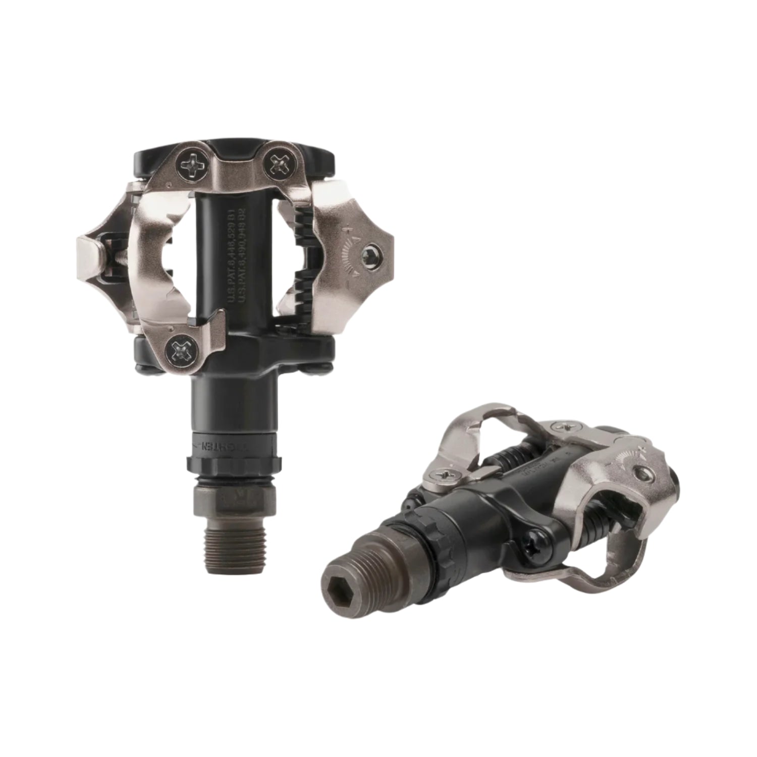 shimano clipless bicycle pedals Shimano PD-M520 SPD Pedals Black