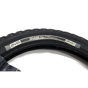 Evo Splash 14x1.75 Comp 3 III tread  BMX Tire - Black - By Vee Rubber