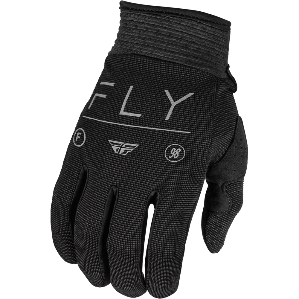 Fly F-16 BMX Gloves - Size 8 / Men's Small - Black/Charcoal