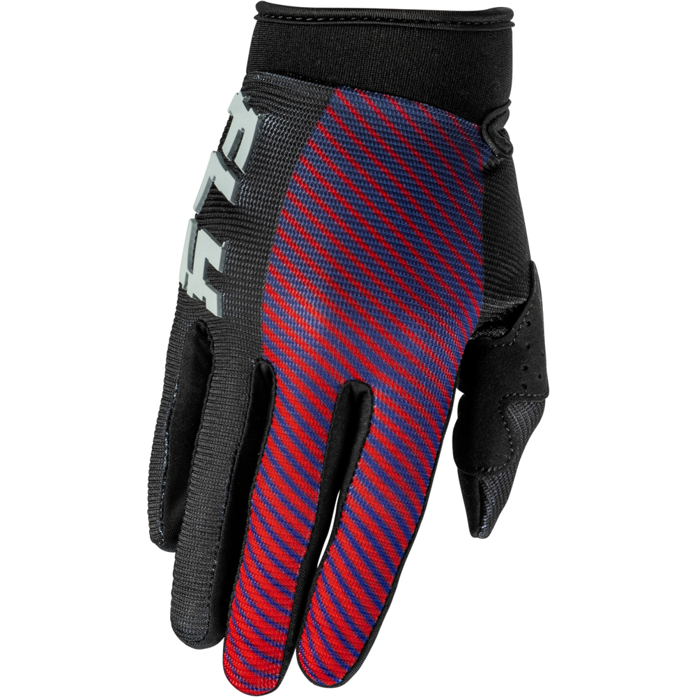 Fly Racing F-16 Youth Gloves (Small, Black/Red/Purple)