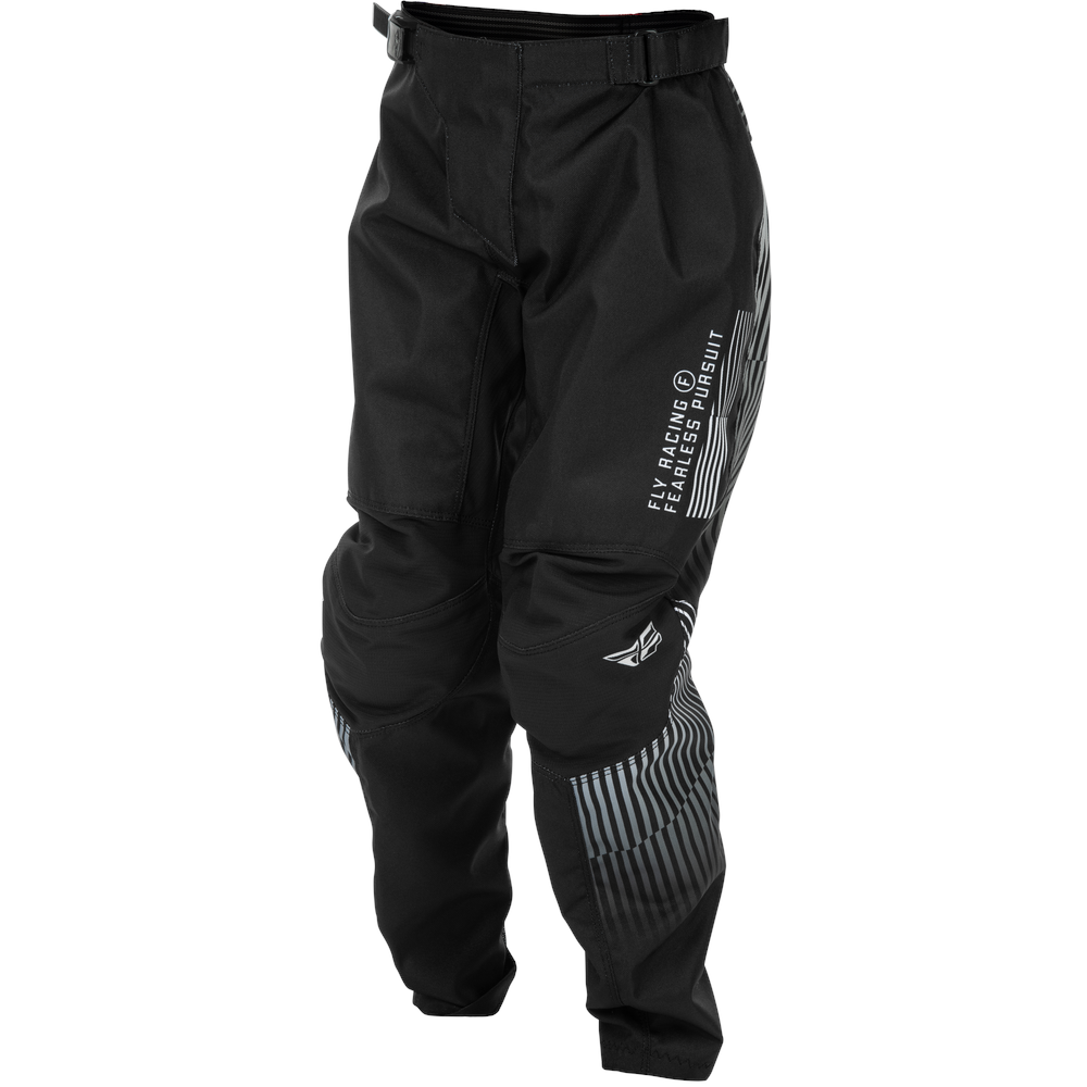 Fly F-16 Youth MX / BMX Race Pants - Sz 22 waist - Black/White