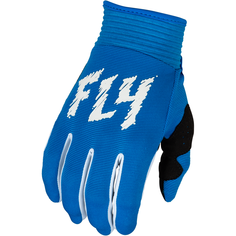 Fly F-16 BMX Gloves - Size 3 / Youth X-Small - True Blue/White