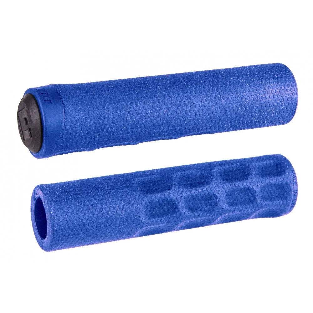 ODI F-1 Series Vapor Flangeless BMX Grips - Blue - USA Made