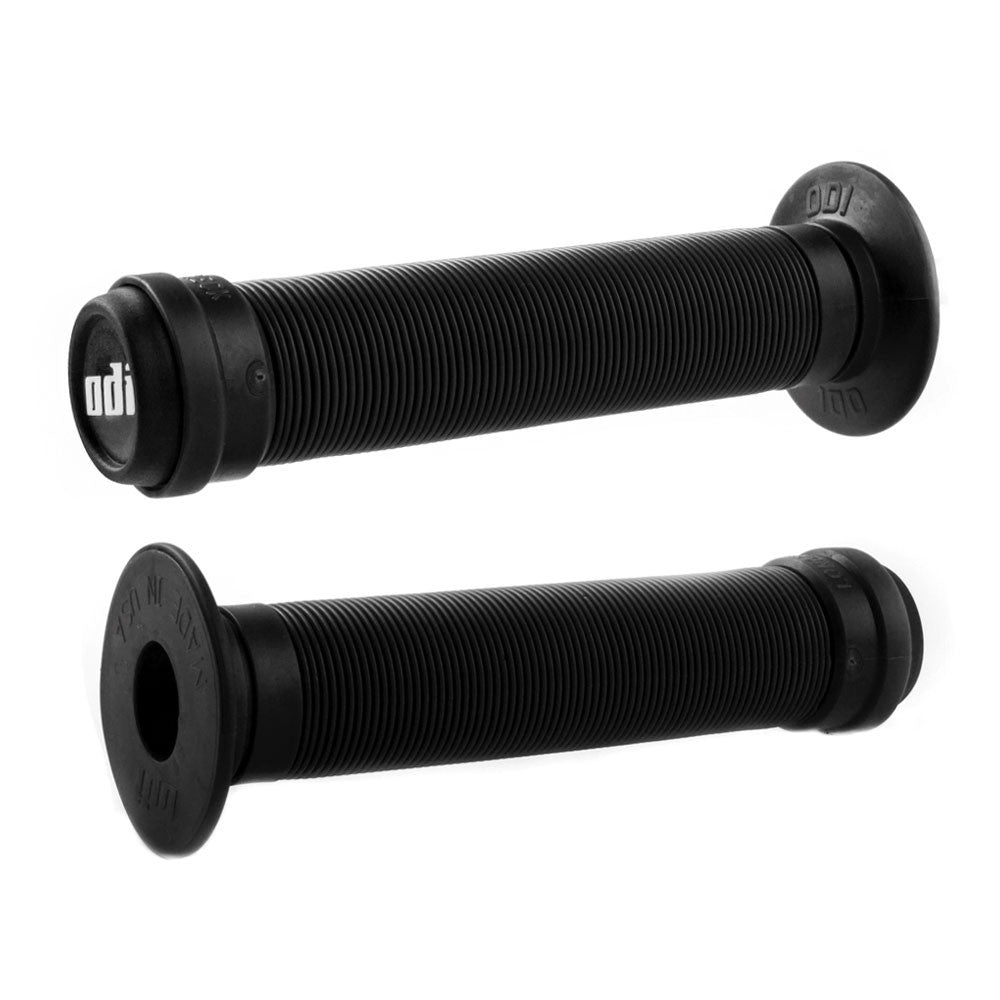 ODI Longneck BMX Grips - Flanged - 143mm - Black - USA Made