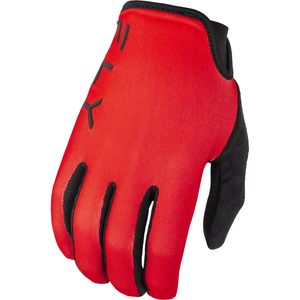 Fly Radium BMX Gloves - Size 11 / Adult X-Large - Red / Black