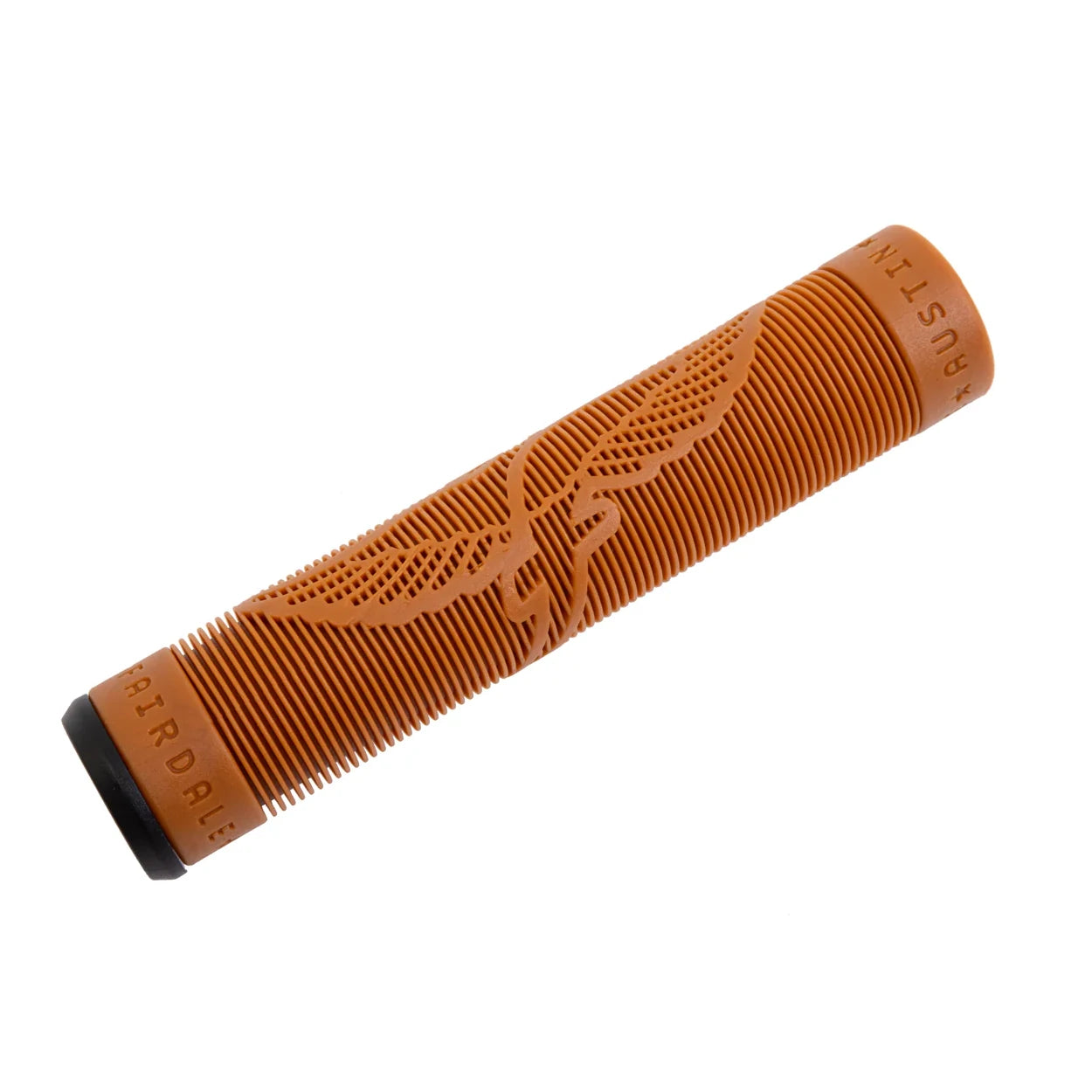 Fairdale Swan Grips w/ Bar Ends - Flangeless - Brown
