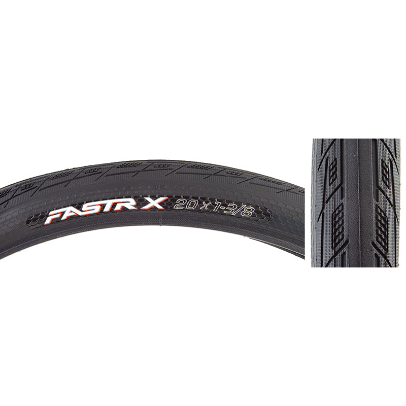 20x1-3/8 Tioga Fastr-X BMX tire - Black