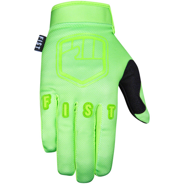 Fist Stocker Gloves - Size 7 / Adult X-Small - Lime Green