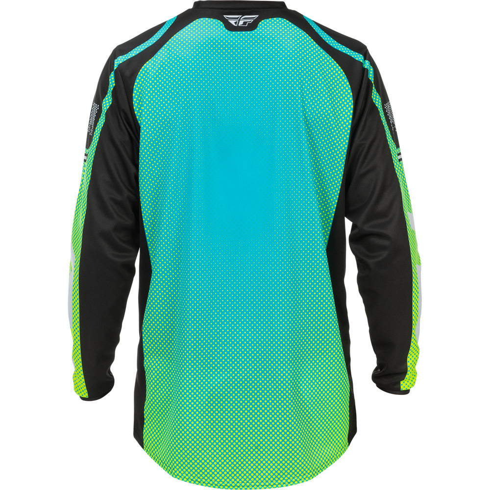 Fly F-16 BMX Jersey - Adult X-Large (XL) - Aqua/Black/White