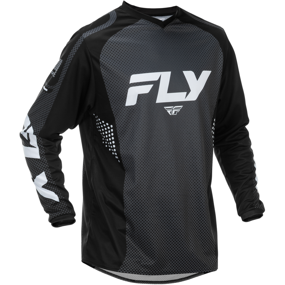 Fly F-16 BMX Jersey - Adult Small (S) - Black/White