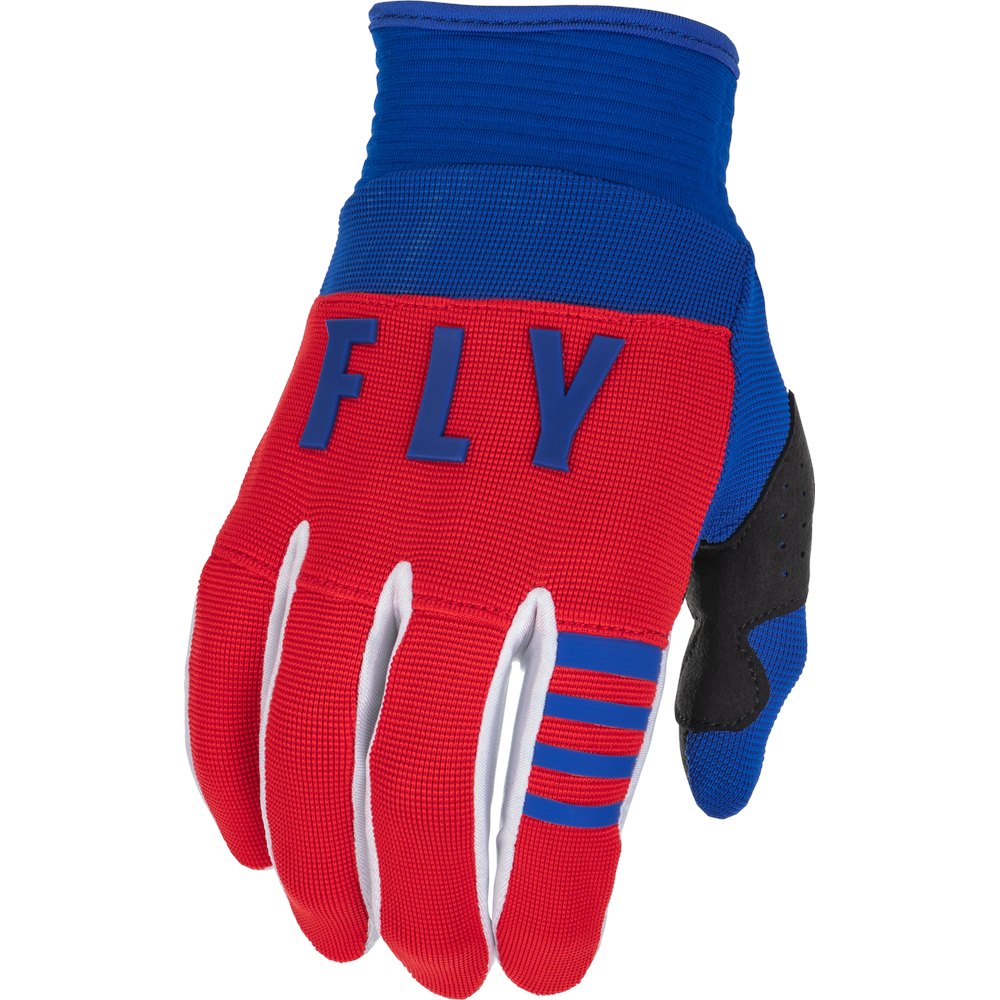 Fly F-16 BMX Gloves (2022) - Size 3 / Youth X-Small - Red / White/ Blue
