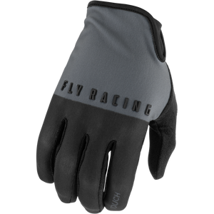 Fly Media BMX Gloves - Size 9 / Men's Medium - Black/Gray