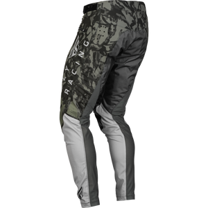 Fly Radium BMX Race Pants (2023) - Sz 30 waist - Dark Gray Camo/Gray