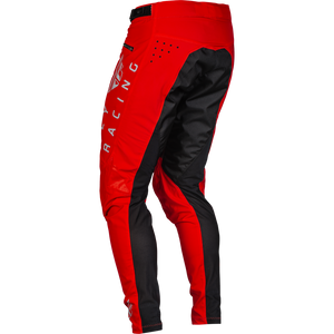 Fly Radium Youth BMX Race Pants (2023) - Sz 20 waist - Red/Black/Gray