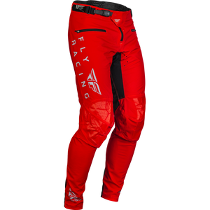 Fly Radium Youth BMX Race Pants (2023) - Sz 18 waist - Red/Black/Gray