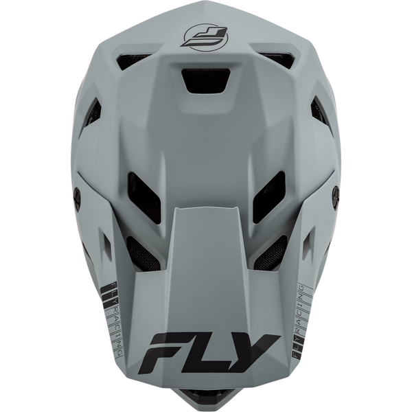 Fly Rayce Full Face BMX / DH Helmet - sz Youth M - Matte Gray