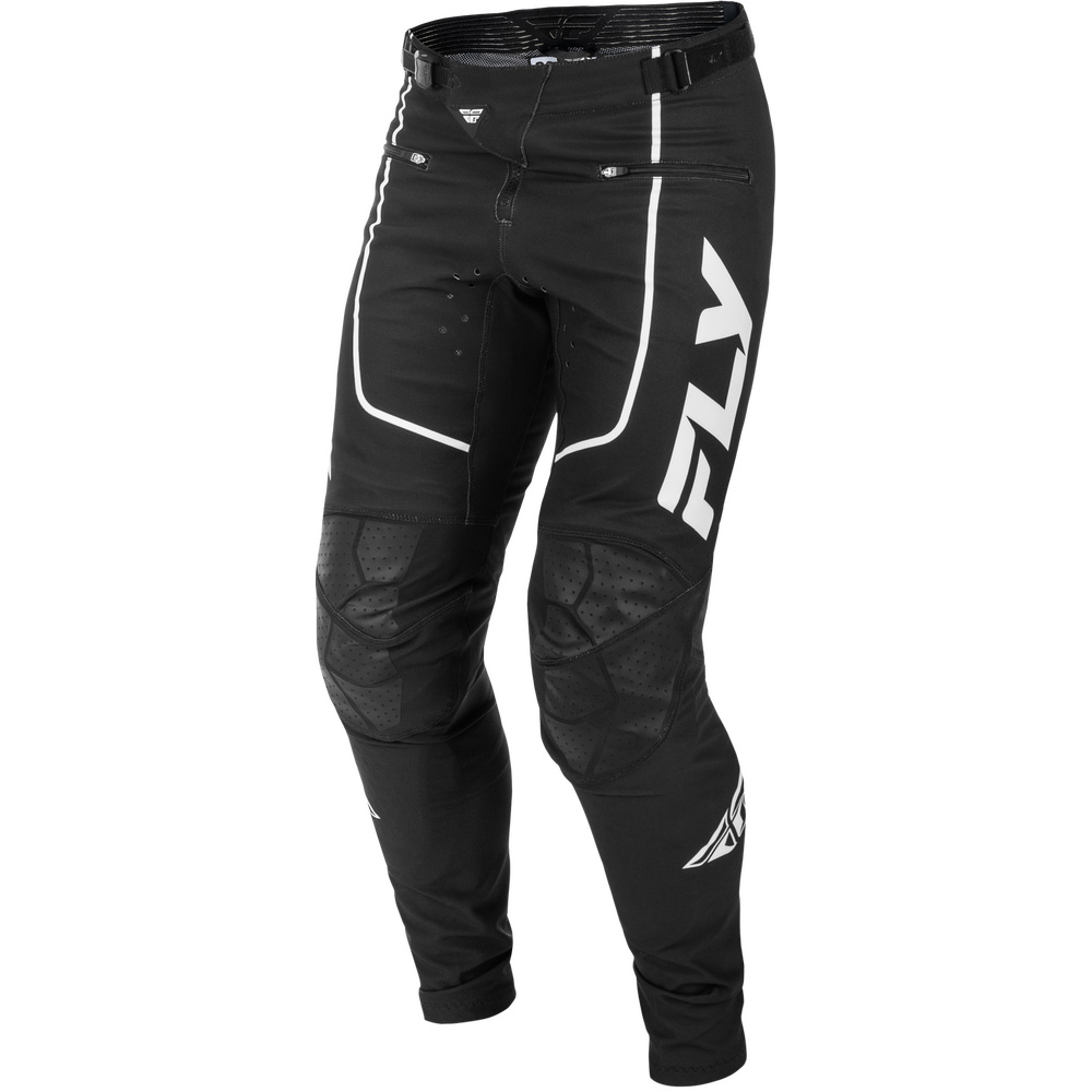 Fly Rayce Youth BMX Race Pants - Sz 18 waist - Black/White