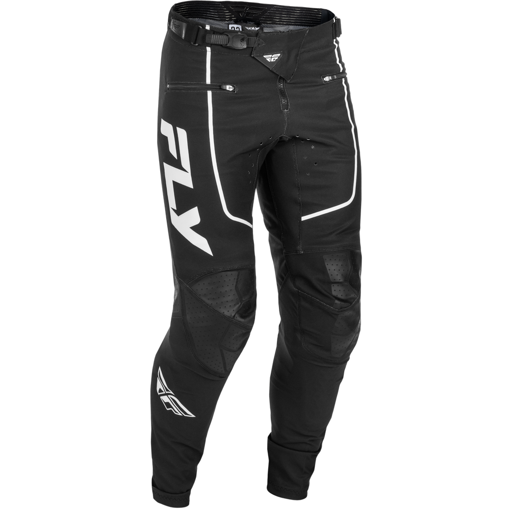Fly Rayce Youth BMX Race Pants - Sz 18 waist - Black/White