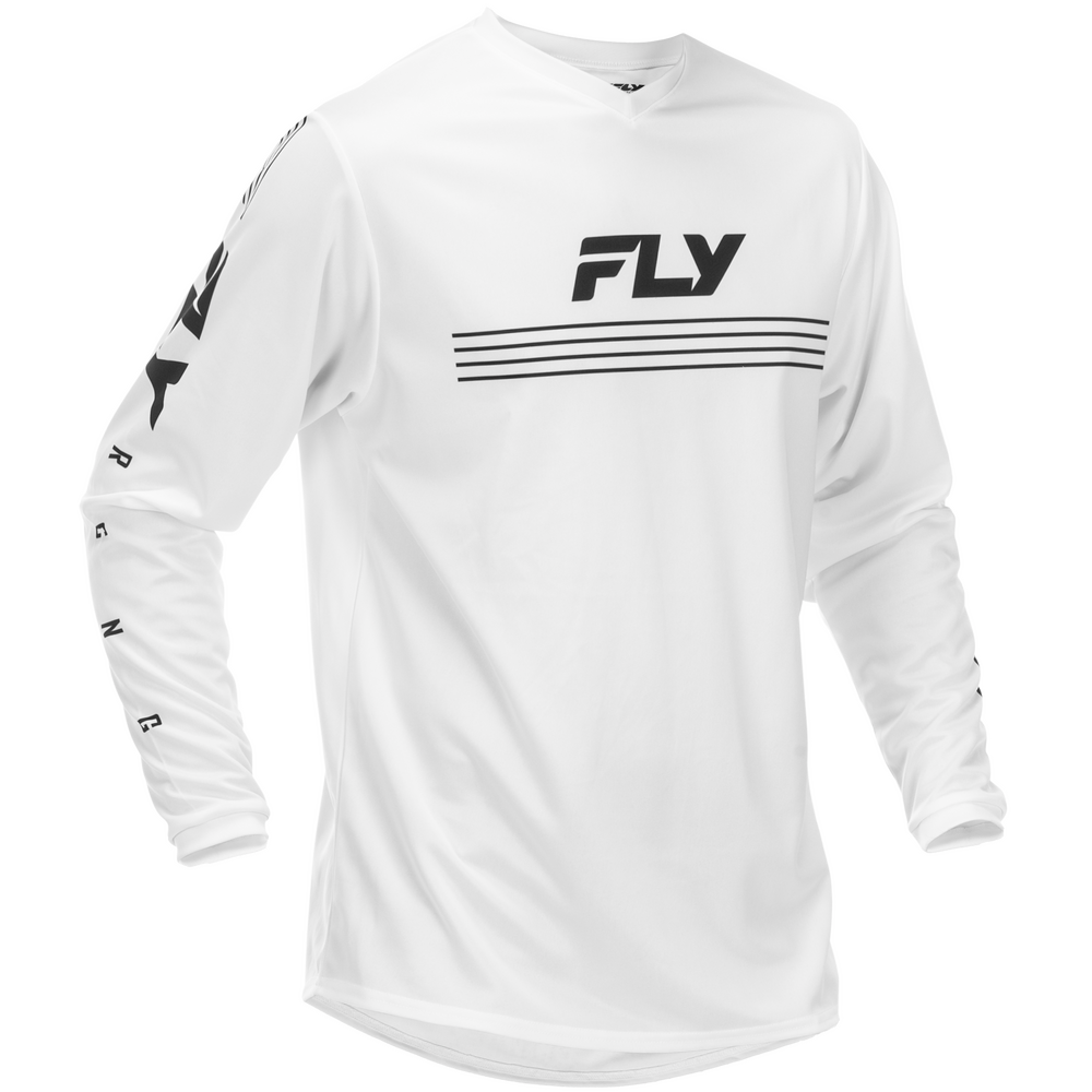 Fly Universal BMX/MTB Jersey - Adult XX-Large (2XL) - White
