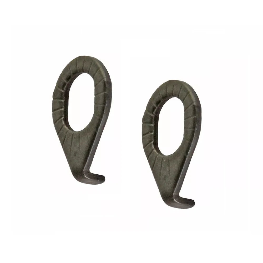 Front Axle Retaining Clip - Pair - Black