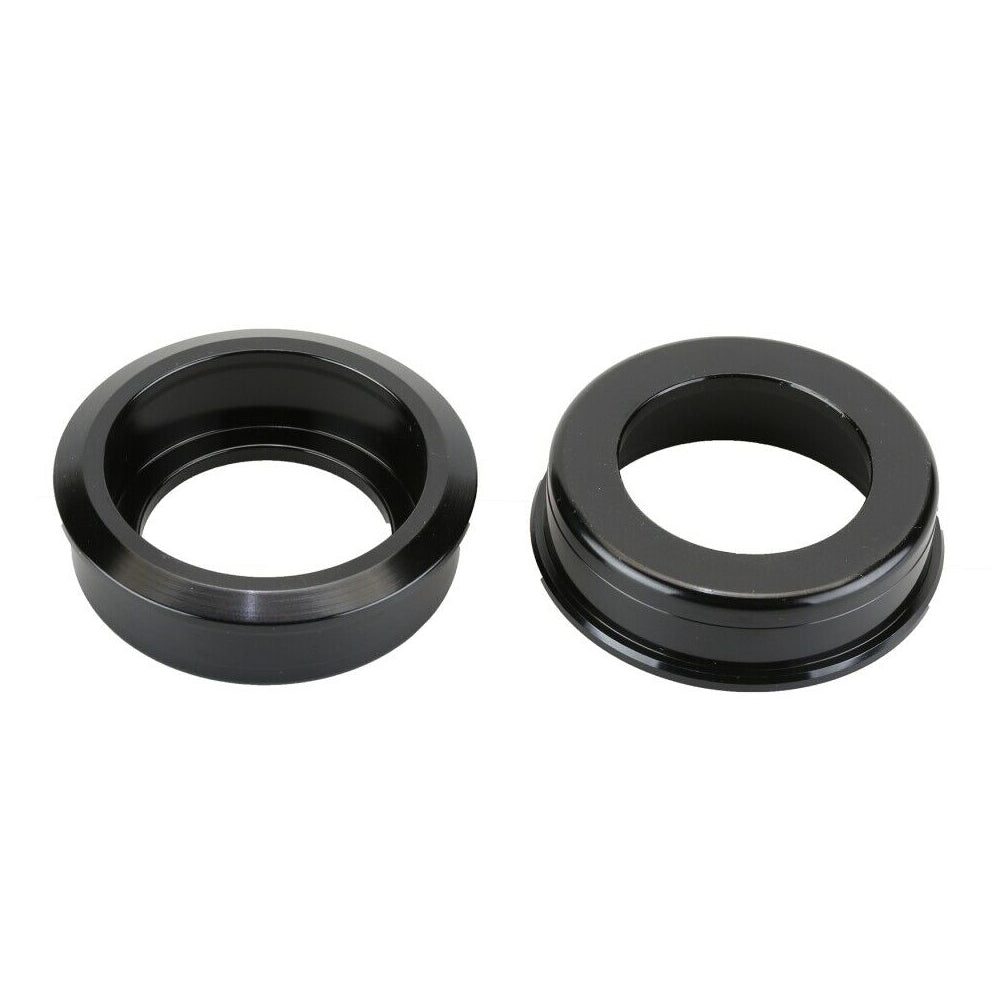 Haro Fusion American to Mid Bottom Bracket Cup Set - Aluminum - Black