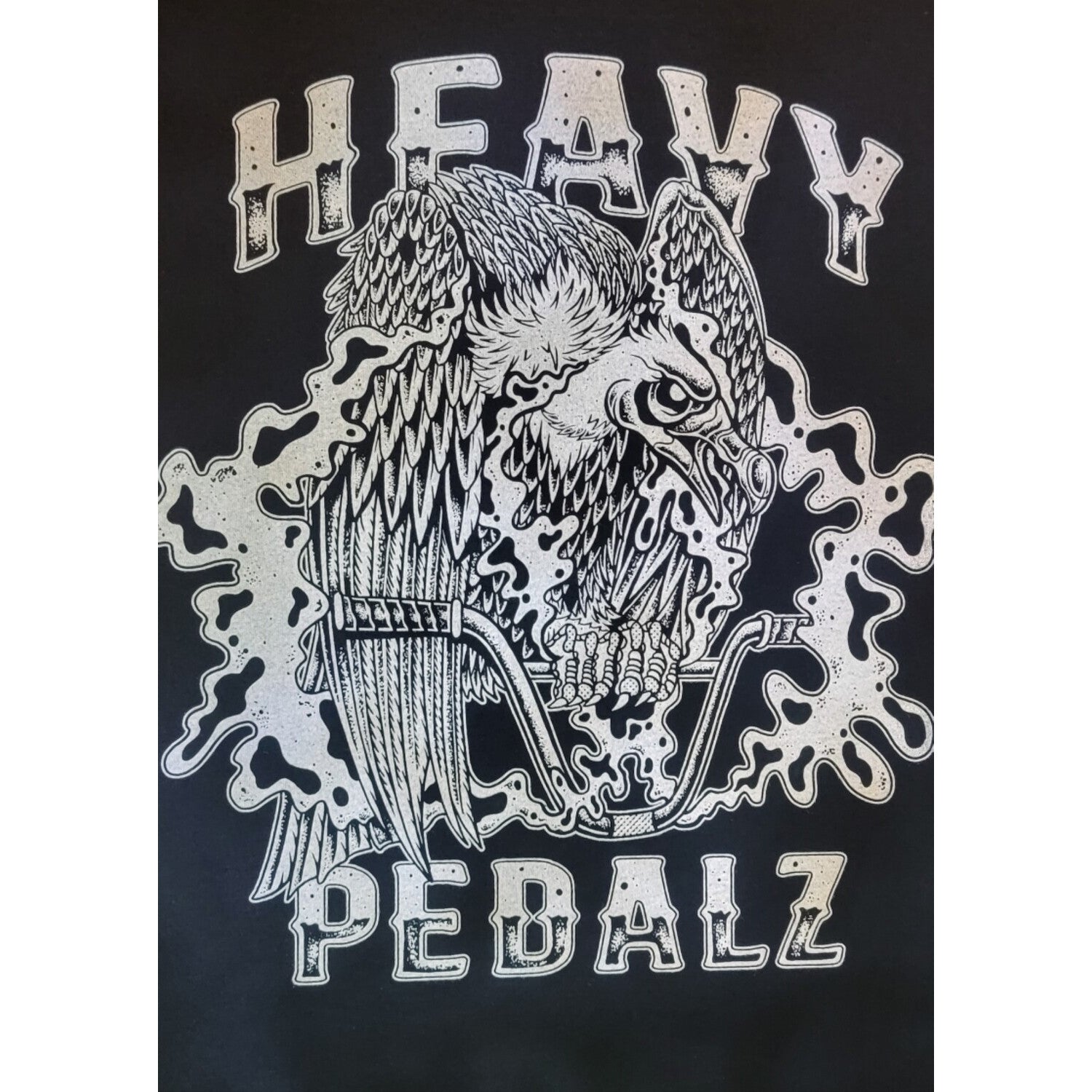 Heavy Pedalz "Buzzard" Short Sleeve Tee - Black
