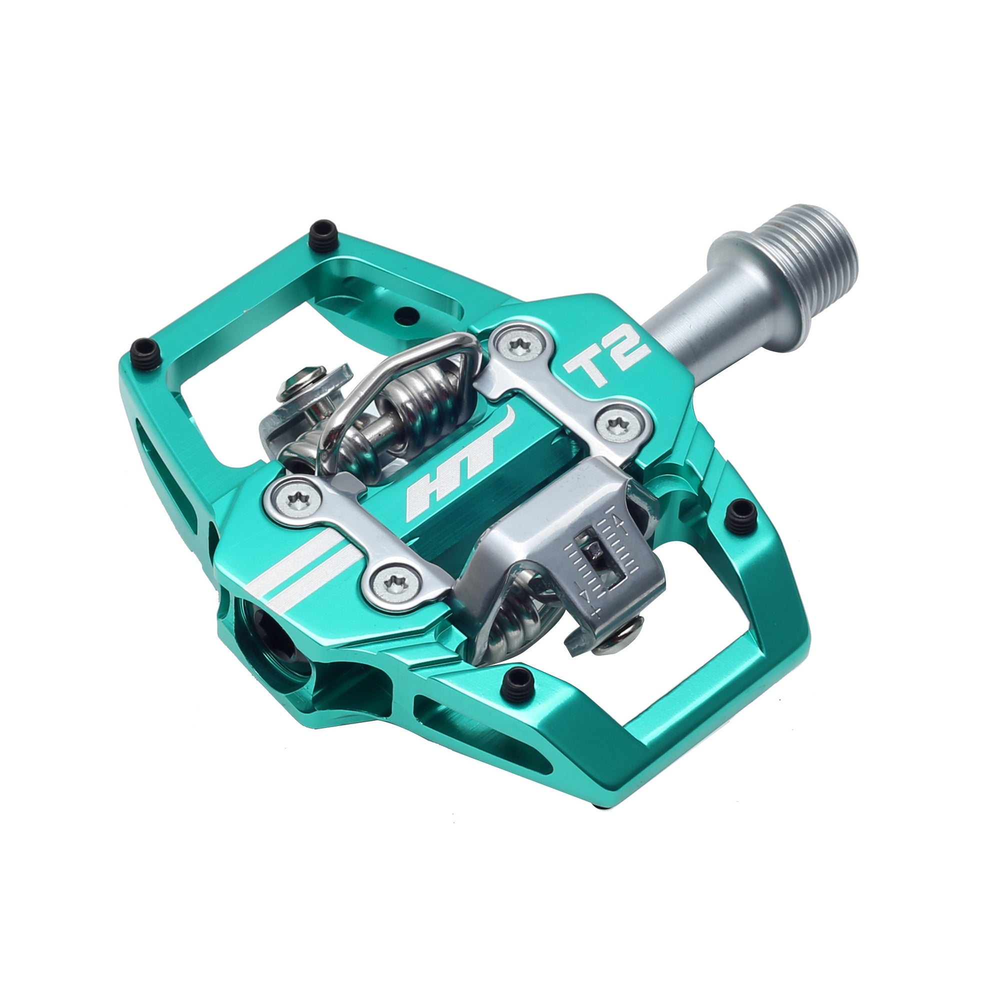 ht pedal cleats HT T2 Platform/Clipless Pedals w/ Cleats