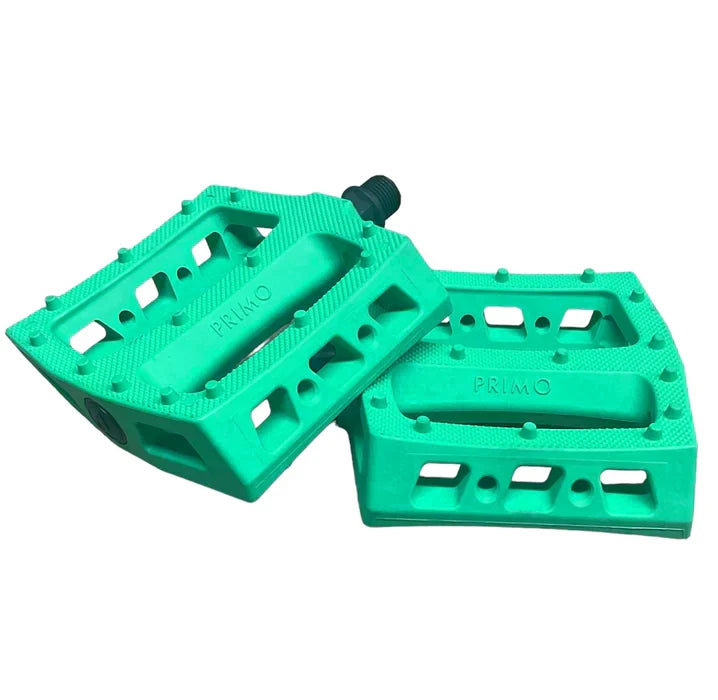 Primo BMX JJ PC Platform Pedals - 9/16" - Tiffany Blue