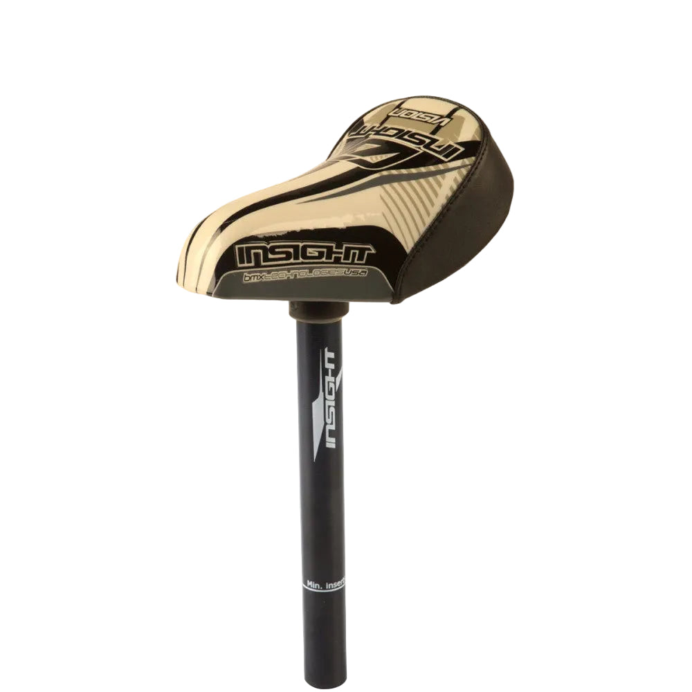Golf club head with black shaft on a white background