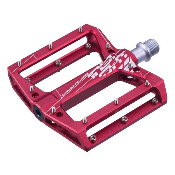 Insight Platform Pro Alloy BMX Sealed Platform Pedals - 9/16" - Red