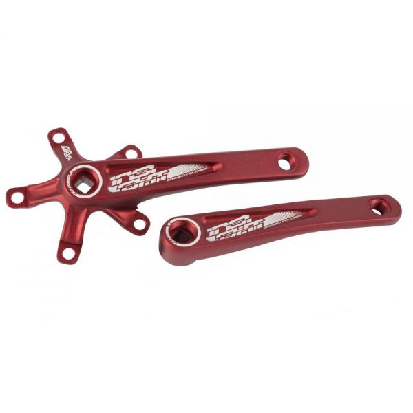 Insight Squared BMX / Fixie Euro Crank Arms - 145mm - Red