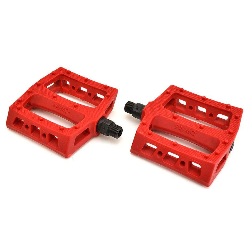 Primo BMX JJ PC Platform Pedals - 9/16" - Red