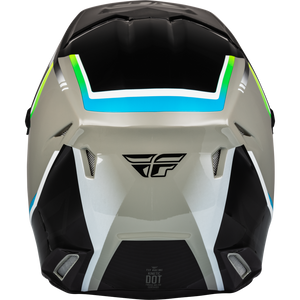 Fly Kinetic Vision Full Face BMX/MX/DH Helmet - DOT - sz Adult Small - Gray/Black