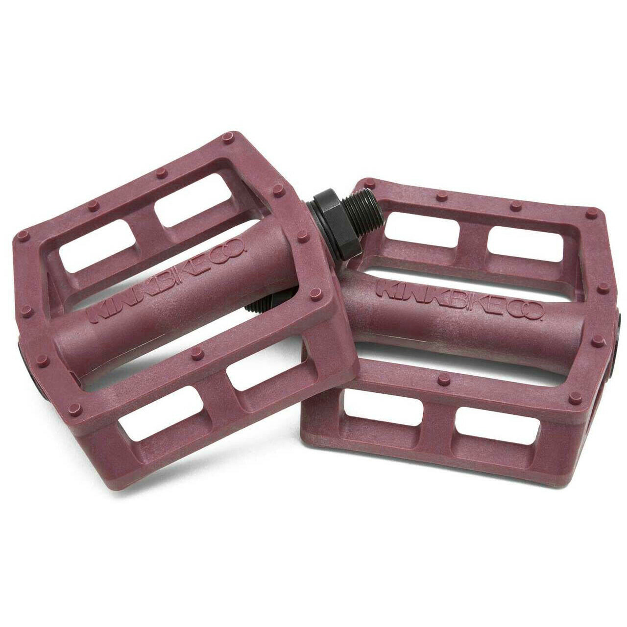 Kink BMX Senec Platform Pedals -  9/16" - Nightshade