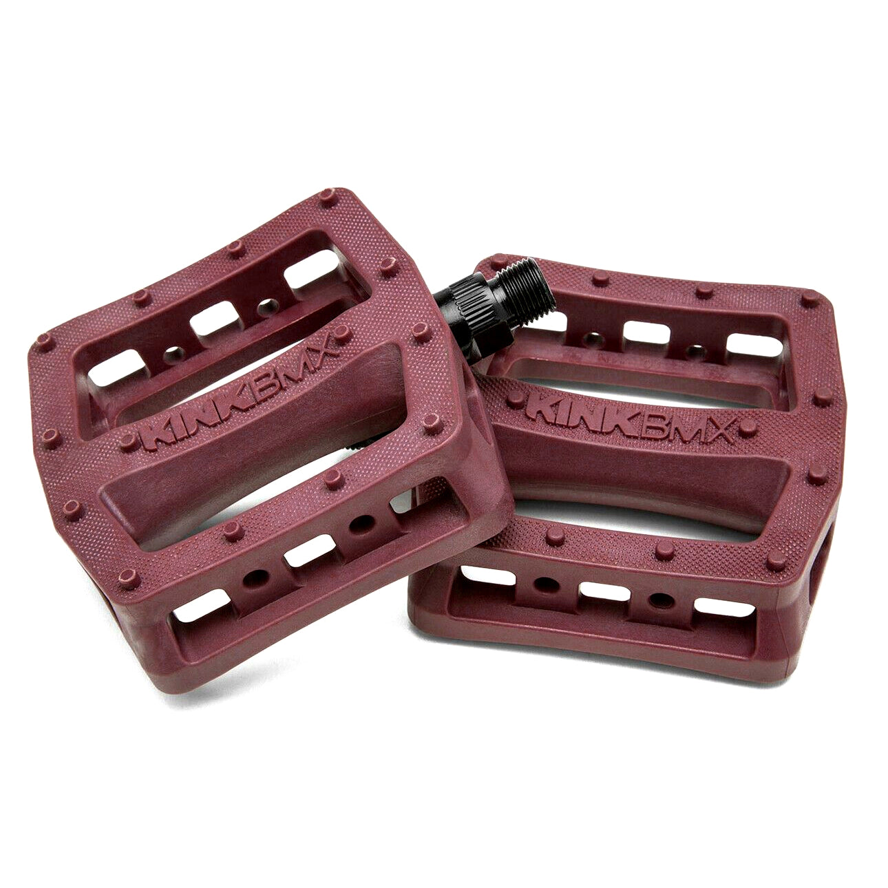 Kink BMX Hemlock Platform Pedals -  9/16" - Nightshade